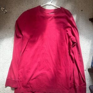 Eddie Bauer Men's Crimson Long Sleeve Tee